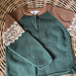 Cozy, wool blend kid’s sweater size 8/10